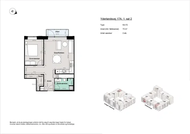 apartment Nybygget lejligheder ved Amager Strandpark