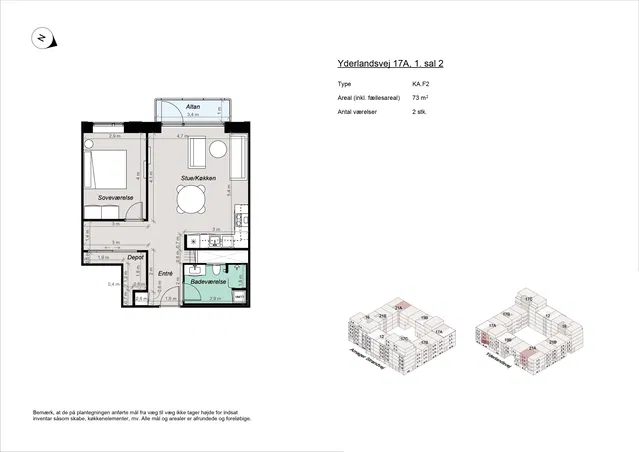 apartment Nybygget lejligheder ved Amager Strandpark