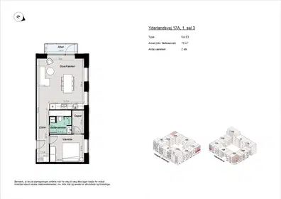 Visual presentation of the listing