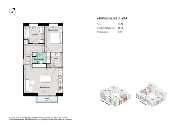 apartment Nybygget bolig tæt på Amager Strand