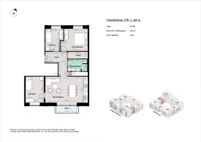 Visual presentation of the listing