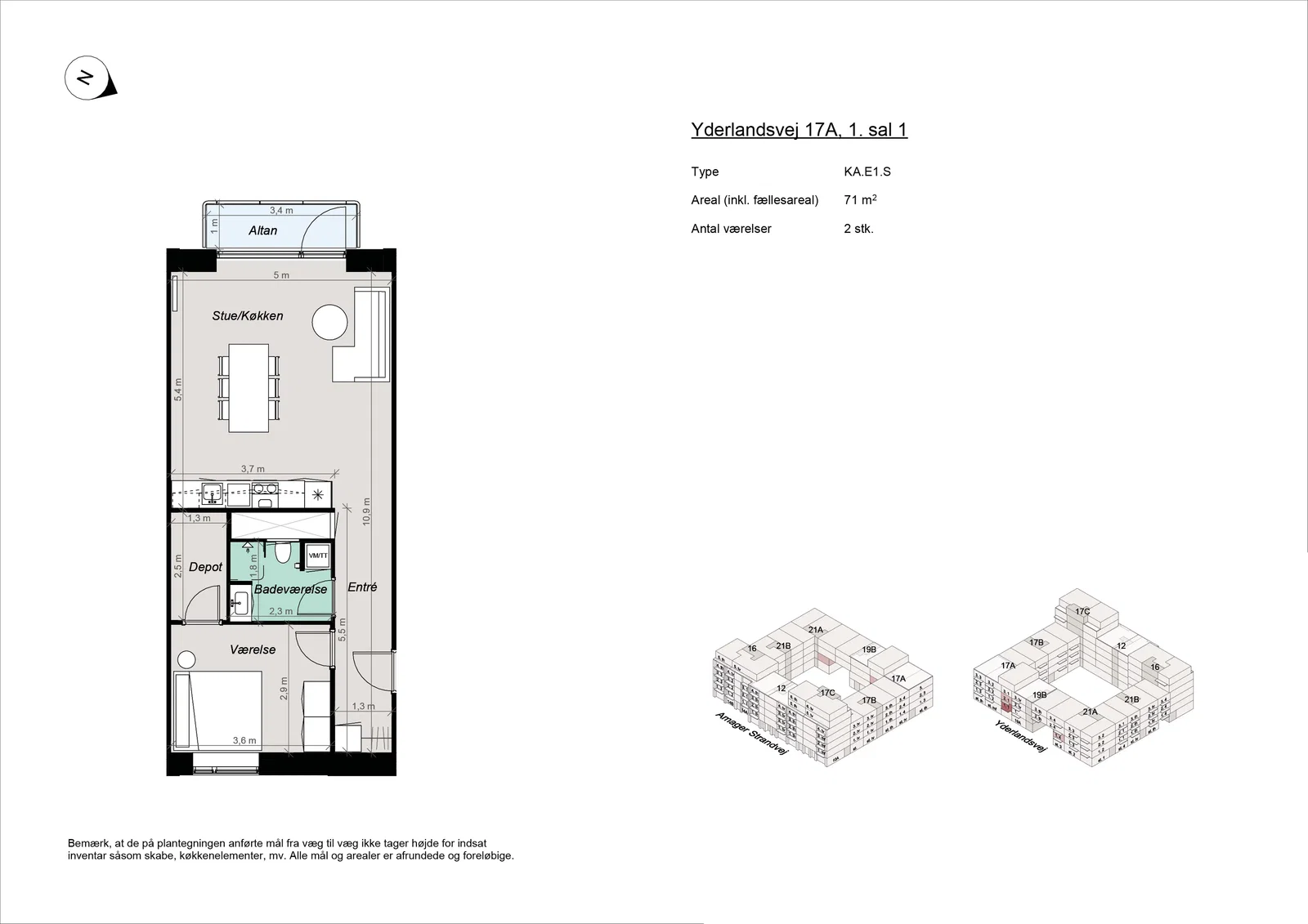 apartment New-build Apartments by Amager Strandpark