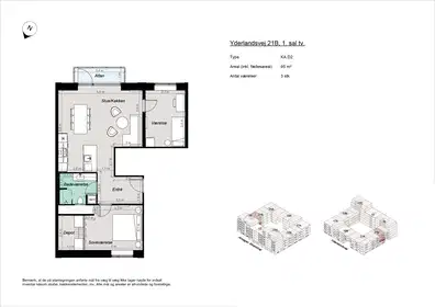 Visual presentation of the listing