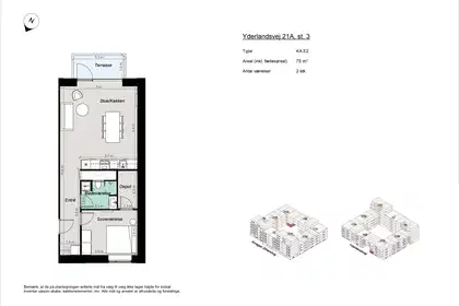 Visual presentation of the listing