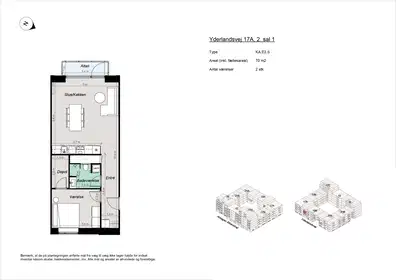 Visual presentation of the listing