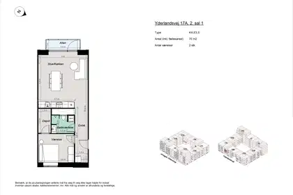 Visual presentation of the listing