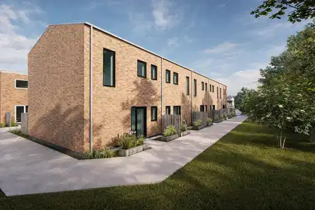 apartment Indbydende nybygget rækkehus i Overlund – moderne komfort og masser af lys