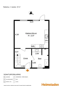 Visual presentation of the listing