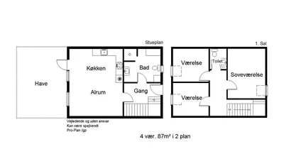 4-værelses rækkehus med terrasse i Sorø - Pedersborgvænge, Sorø - 3
