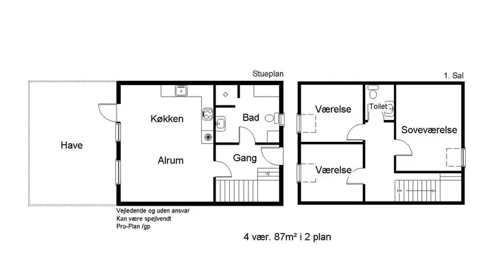 4-værelses rækkehus i Sorø med privat terrasse - Pedersborgvænge, Sorø - 3