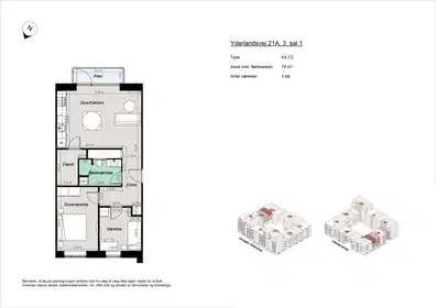 Visual presentation of the listing