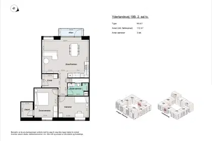 Visual presentation of the listing