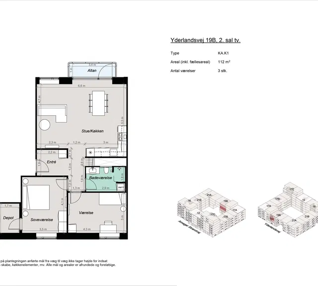 apartment Modern 3-Room Home Near Amager Strand