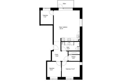 4-værelses lejlighed på 103 m² til leje i Risskov – Borresøvej, 4. sal – billede 20