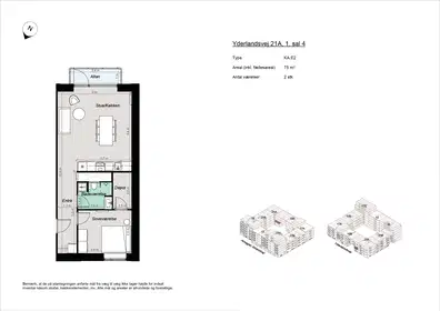 Visual presentation of the listing