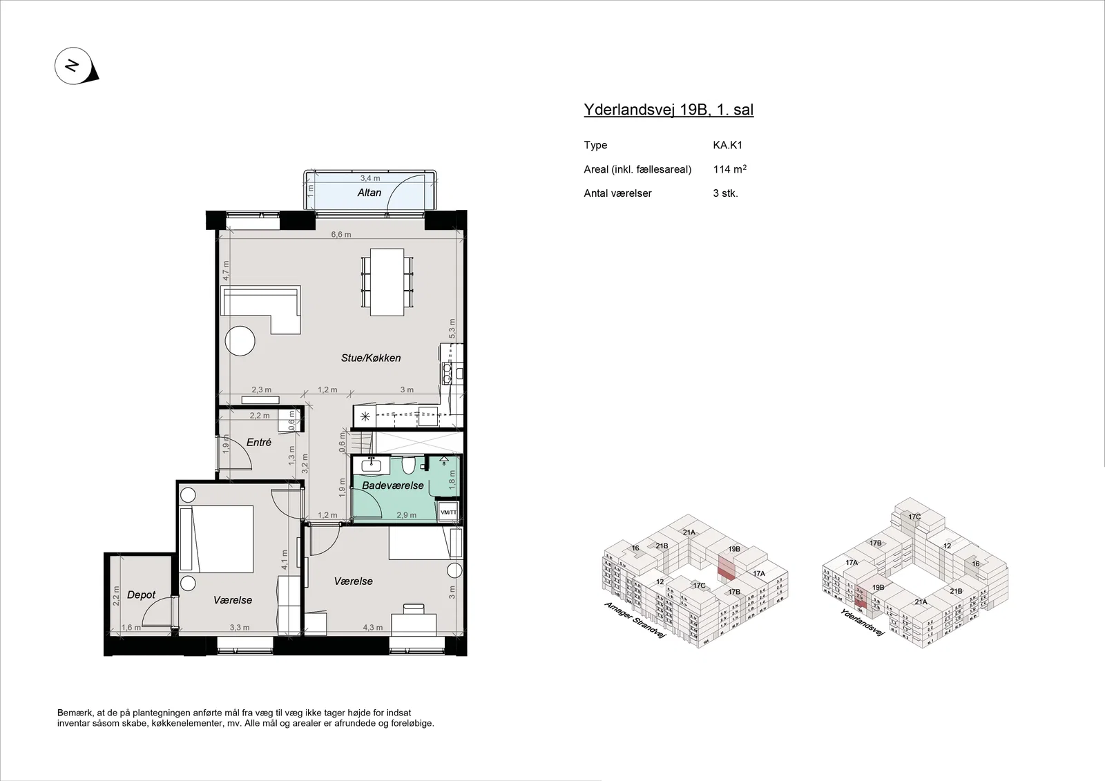 apartment New-build housing near Amager Strand