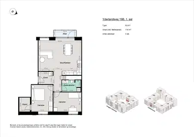 Visual presentation of the listing