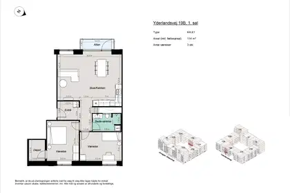 Visual presentation of the listing
