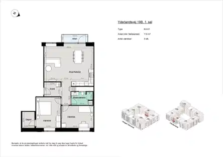 apartment New-build housing near Amager Strand