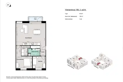 Visual presentation of the listing