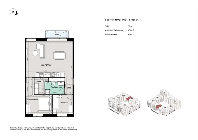 apartment New-build housing near Amager Strand