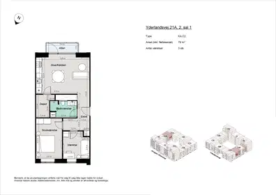 Visual presentation of the listing