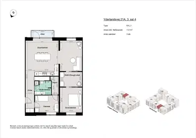 Visual presentation of the listing