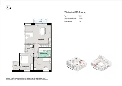 Visual presentation of the listing