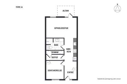 Visual presentation of the listing