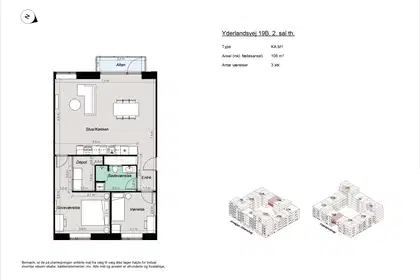 Visual presentation of the listing