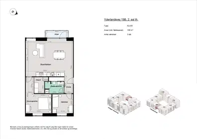 Visual presentation of the listing