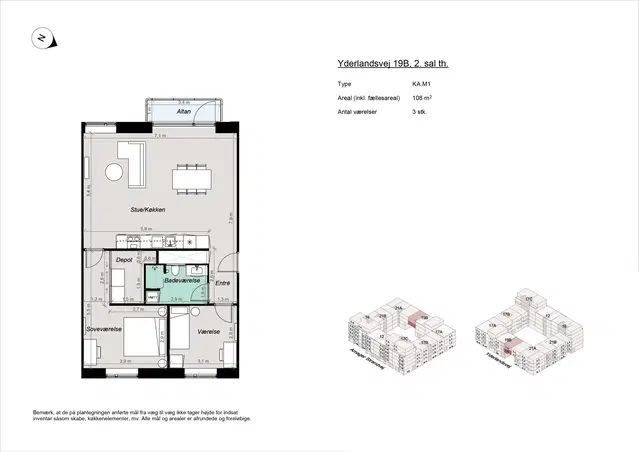 apartment New-build housing near Amager Strand