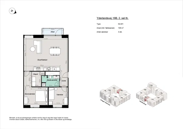 apartment New-build housing near Amager Strand