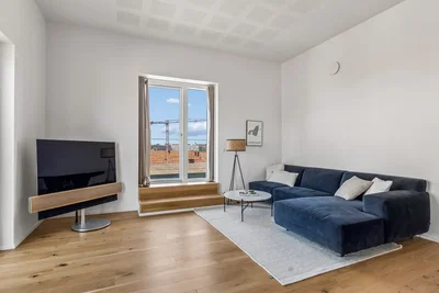 Moderne lejlighed med stor tagterrasse og vandudsigt - Stigsborg Brygge, Nørresundby - 2