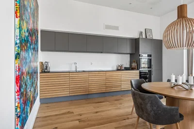 Moderne lejlighed med stor tagterrasse og vandudsigt - Stigsborg Brygge, Nørresundby - 3