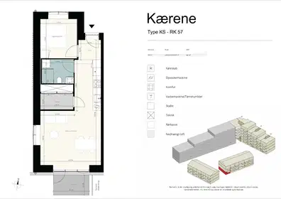Visual presentation of the listing