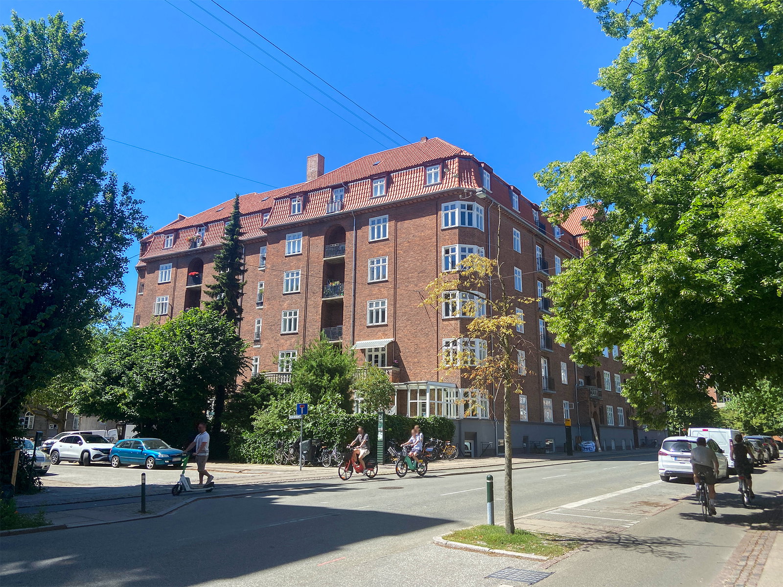apartment Hjørnelejlighed på Frederiksberg med søudsigt