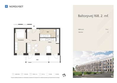 Visual presentation of the listing