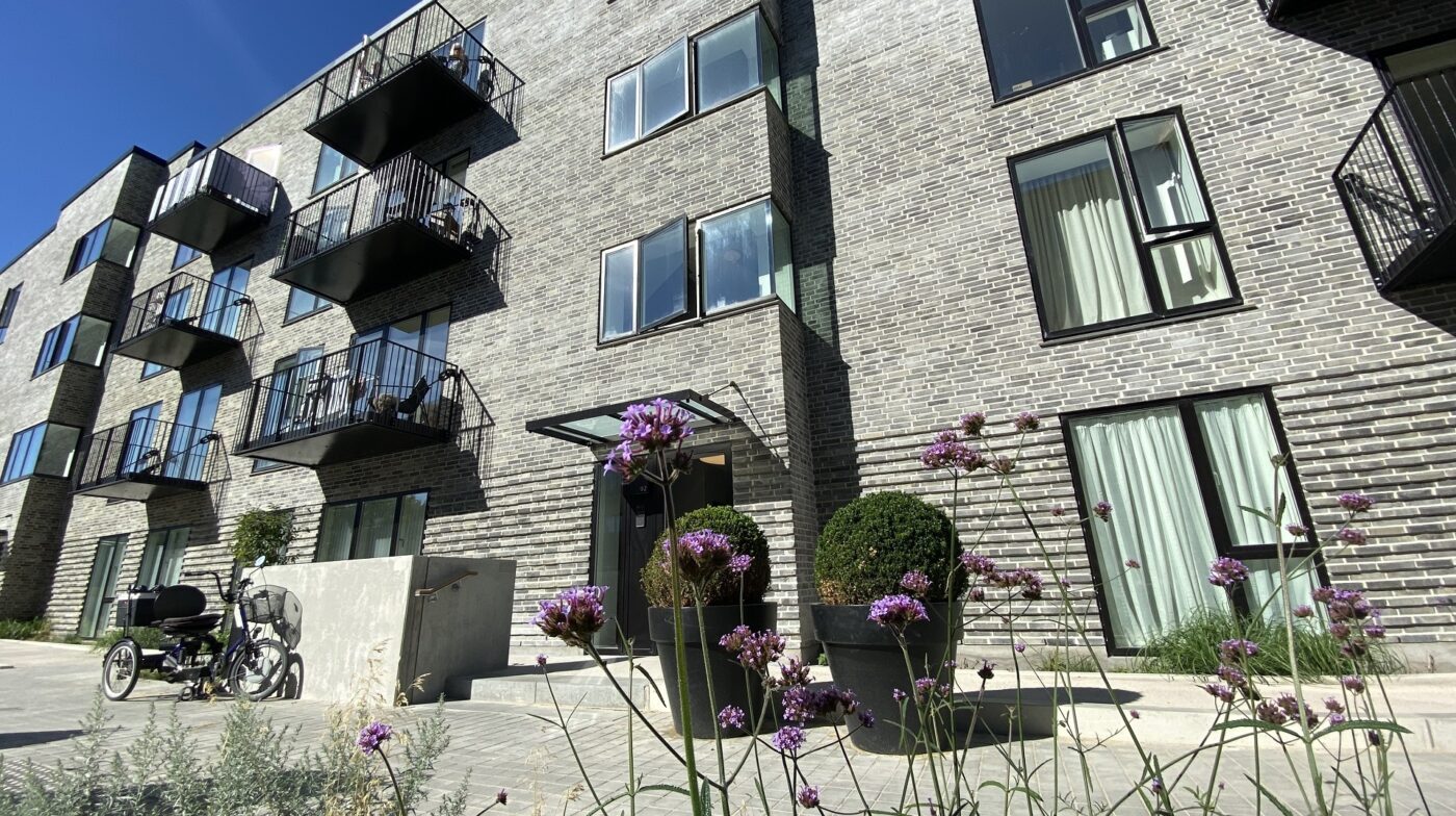 apartment Lys 3-værelses lejlighed med terrasse i Munkebjerg