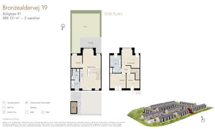 Visual presentation of the listing