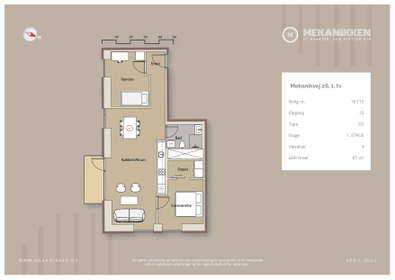 Visual presentation of the listing