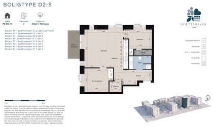 Visual presentation of the listing
