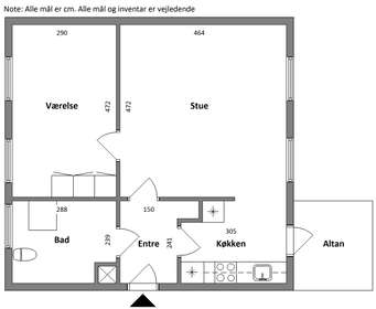 Visual presentation of the listing