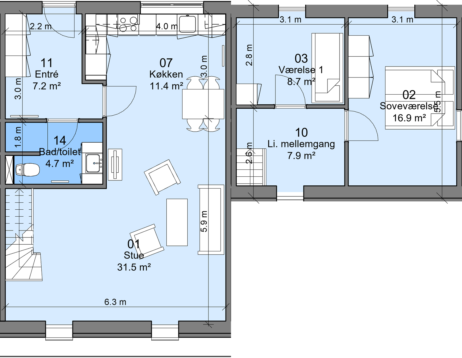 Visual presentation of the listing