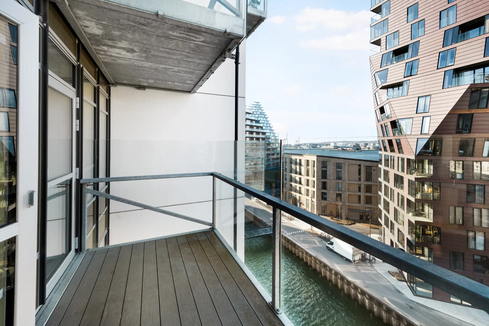 apartment Modern apartment with a waterfront view in Aarhus Ø