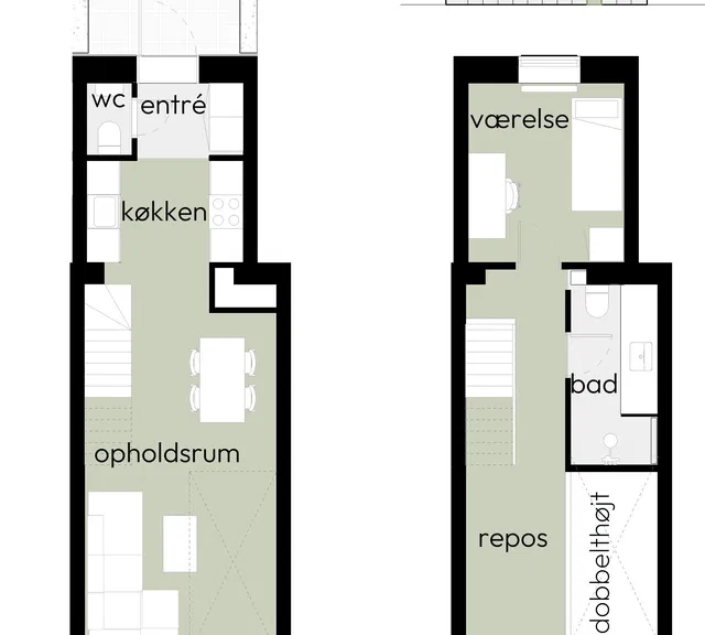 townhouse Moderne rækkehus til leje i Horsens