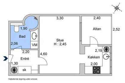 Visual presentation of the listing