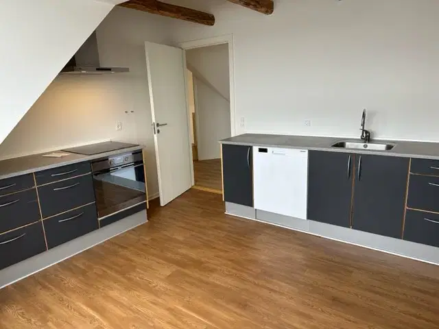 apartment 2-værelses lejlighed med terrasse og carport