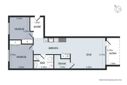Visual presentation of the listing