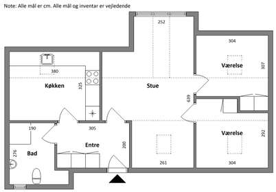 Visual presentation of the listing